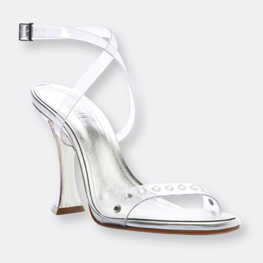 SCHUTZ JEWELED HEELS